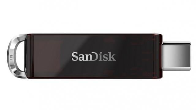 SanDisk apresenta o menor pendrive de 1 TB do planeta na CES 2018