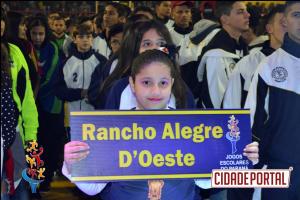 Abertura em alto nvel dos Jogos Escolares do Paran na cidade de Rancho Alegre d'Oeste