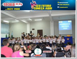 Alunos do Colgio Educacional Sculo XXI homenageiam Pais com apresentaes na Cmara Municipal de Goioer