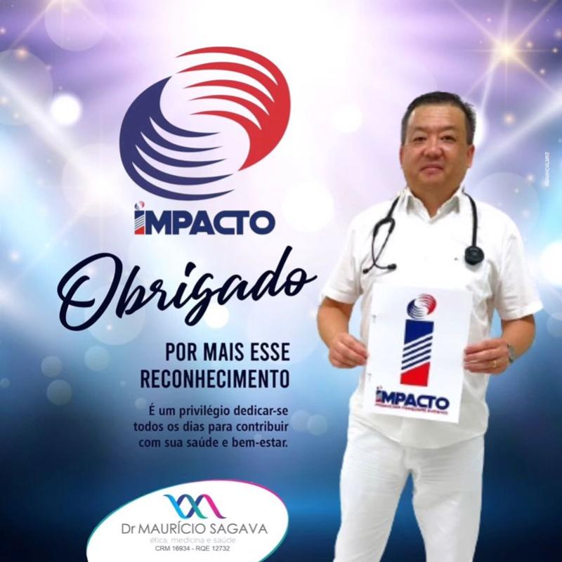Dr. Maurício Sagava recebe Prêmio Impacto