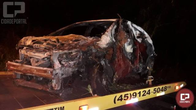 Jovem de 20 anos perde a vida em acidente automobilstico em Toledo