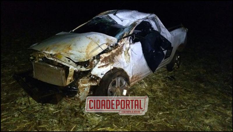 Acidente automobilstico na PR-364, ceiva a vida de morador de Assis Chateaubriand