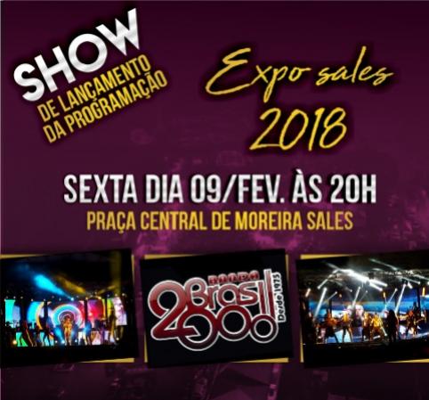 Lanamento oficial da Expo Sales 2018  nesta sexta-feira