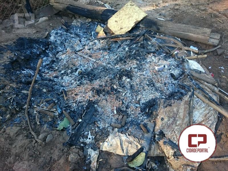 Polcia Ambiental de Umuarama identifica o responsvel pela emisso da fumaa que intoxicou criana no Bairro So Cristvo