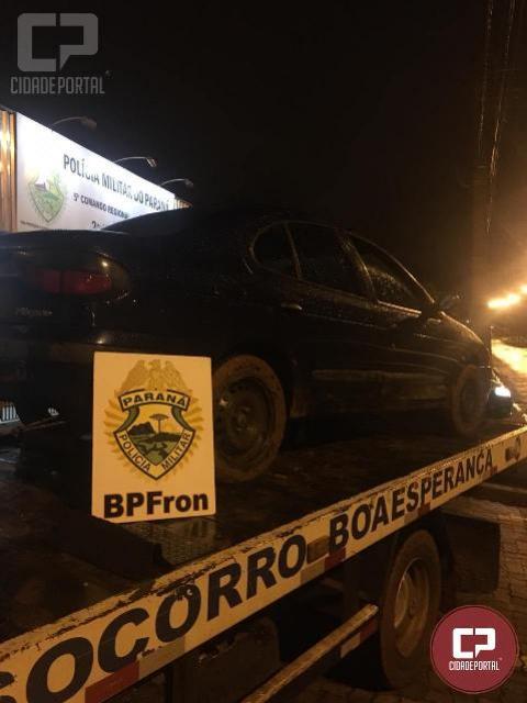 BPFRON recupera veculo roubado em Guara