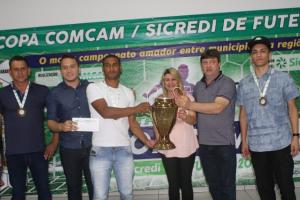 Em noite de festa, Copa Comcam/Sicredi premia os vencedores