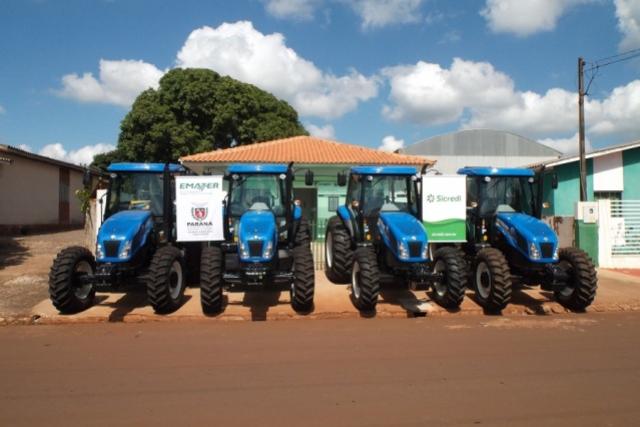 Programa Trator Solidrio continua modernizando a agricultura de Rancho Alegre Doeste