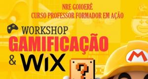NRE de Goioer: Professor de Biologia organiza 1 Workshop de gamificao