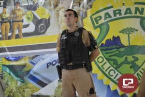 4 BPM realiza homenagem a Policial Militar em destaque do ms de maio