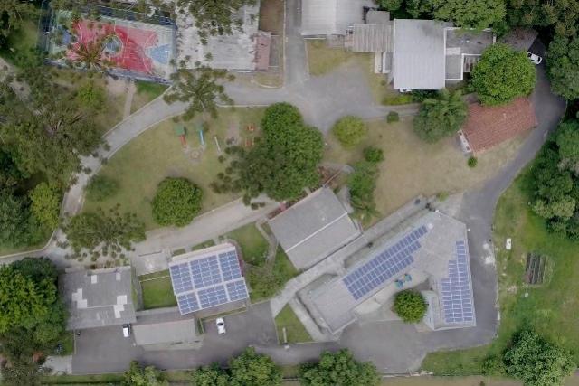 Copel implanta energia solar em ONG que acolhe crianas e adolescentes