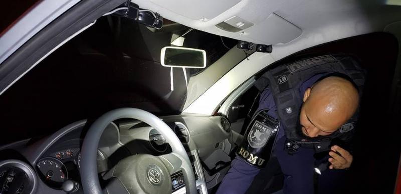 Guarda Municipal apreende carro falso de polcia usado por ladres em roubos no Paran