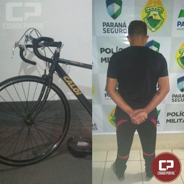 Polcia Militar recupera bicicleta furtada em Cianorte