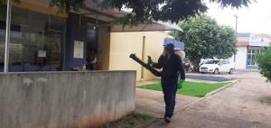 Bloqueio contra a dengue foi realizado no bairro Santa Casa