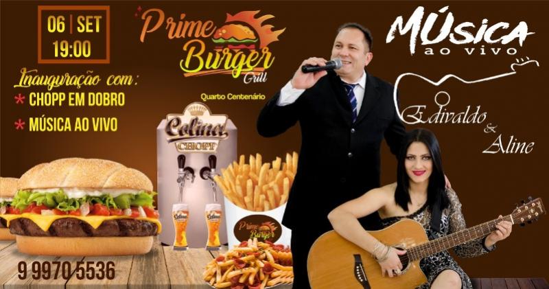 Prime Burger Grill inaugura nesta quarta-feira em Quarto Centenrio com Chopp em dobro