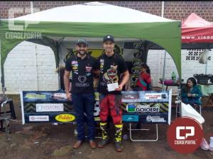 Pilotos da equipe VX Racing de Goioer se destacamem mais uma prova deVelocross em Cianorte