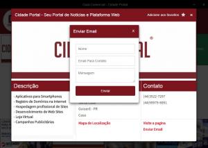 Instale o Guia Comercial do Cidade Portal para computadores com sistema operacional Windows