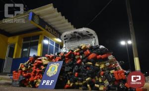 PRF apreende 63 toneladas de drogas no Paran em 2019 e bate recorde histrico
