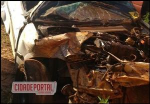 Jovem de 26 anos perde a vida em acidente automobilstico entre Bandeirante e Quarto Centenrio na PR-317