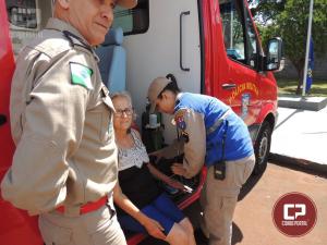 Durante folga, Policial feminina de Campo Mouro localiza Idosa com Alzheimer que estava desaparecida