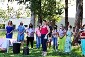 Assistncia Social de Goioer faz homenagem ao Dia das Mulheres no Centro de Convivncia do Idoso