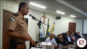 Deputado Marcio Pacheco entrega homenagens para cinco policias militares que se destacaram no estado