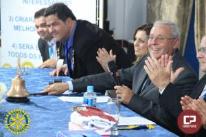 Humberto de Castro foi empossado como presidente 2018/2019 no Rotary Club de Moreira Sales