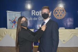 ANO ROTRIO 2020-21:Rotary Club de Goioer e clubes satlites empossaram presidentes