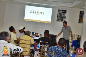 Parceria Tigro Tintas, Grafftex e Grafflit realizam palestra e treinamento para pintores em Goioer