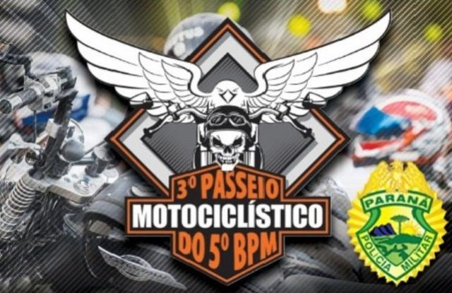 3 Passeio Motociclstico do 5 Batalho da Polcia Militar de Londrina