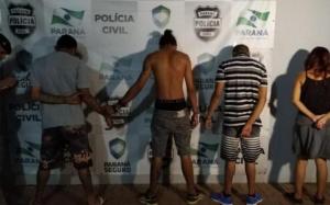 Polcia prende 4 pessoas por furto a carro de canil municipal em Engenheiro Beltro