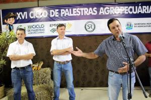 Palestra na Expo-Goio contou com a participao de Pedro Coelho, Fernando Nunes e Srgio Fortis
