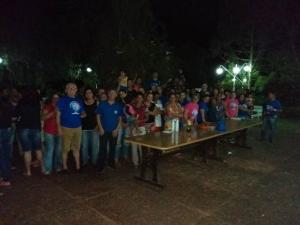Cursilhistas da Parquia Nossa Senhora das Candeias visitaram os Venezuelanos na Aldeia SOS