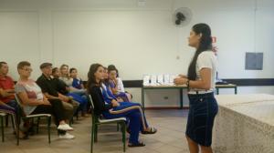 Teatro de Sombras foi apresentado por alunos do Colgio PREMEN  I