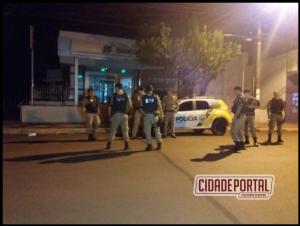 Banco do Brasil em Peabiru foi alvo de bandidos na madrugada deste domingo, 15