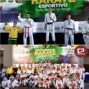 Atletas do Karate Goioer guas Claras conquistam medalhas em Gois
