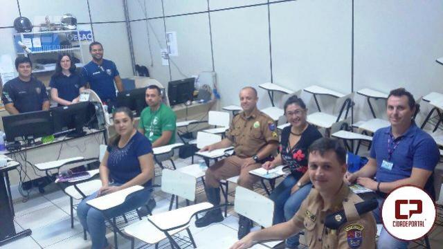 Sargento de Souza representou a 3CIA do BPRv em reunio do Programa Vida no Trnsito em Toledo