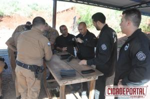Receita Federal e Polcia Civil participam de capacitao de carabina 5,56 mm ministrada pelo BPFron em Assis Chateaubriand