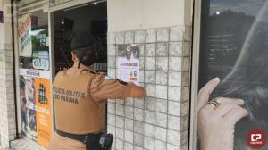 Polcia Militar de Maring realiza campanha de Preveno a Furtos em veculos