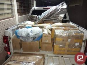 Polcia Militar prende indivduo com produtos contrabandeados em Itamb