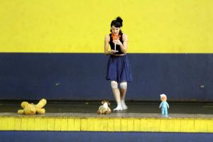 Goio Cultura recebeu o espetculo Memria de Brinquedo da Curitiba Companhia de Dana