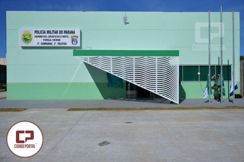 Fora Verde inaugura nova sede  em terreno doado pelo municpio de Umuarama