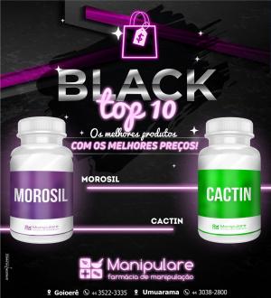 Os 10 produtos mais vendidos da Manipulare esto no Black