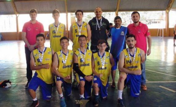 Goioer  Ouro no Basquete Masculino nos Jogos da Juventude fase regional em Ubirat
