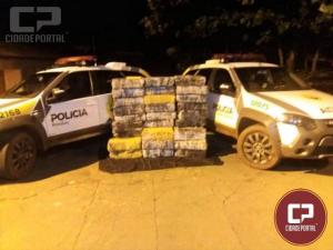 Mais de 500 kg de maconha so apreendidos pela polcia militar do 7 BPM no Paran
