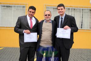 Rafael Bolacha e Gensio foram, diplomados nesta tera-feira, 20 - Prefeito e Vice de Moreira Sales