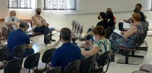 Chefe do NRE de Goioer promove reunies com os Secretrios Municipais da Educao