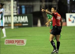 Arbitra Goioerense Edina Alves esta escalada para o jogo srie A - Fluminense x Corinthians - domingo,23