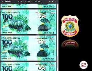 Polícia Federal prende duas pessoas pelo crime de moeda falsa em São Carlos do Ivaí