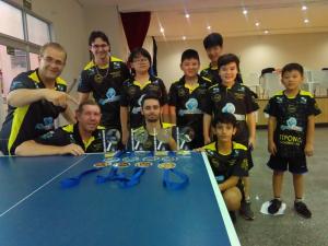 guas Claras TTPONG ganha Ouro em Copa Absoluta Regional de Tnis de mesa em Paranava