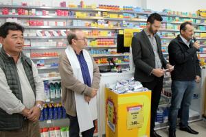 Prefeito Pedro Coelho participa de inaugurao de unidade de farmcia em Goioer